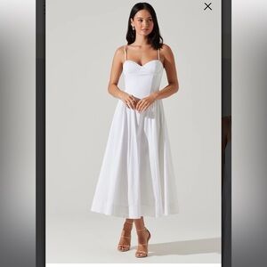 ASTR the Label Bellamy Bustier Midi Dress